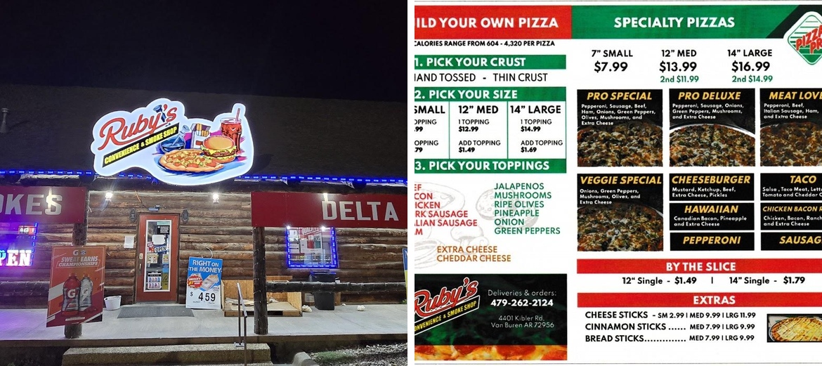 Pizza Pro Of Vanburen Menu